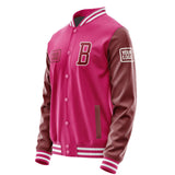 Custom Pink Crimson Red Jacket JA131315131818151518