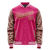 Custom Pink Coral Red Jacket JA1313161318B31816
