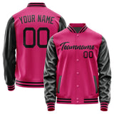 Custom Pink Black Jacket