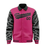 Custom Pink Black Jacket