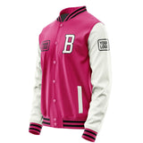 Custom Pink White Jacket JA131318131717181817