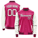 Custom Pink White Jacket
