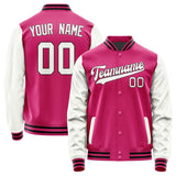Custom Pink White Jacket