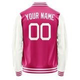 Custom Pink White Jacket JA1313181318B21818