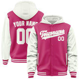 Custom Pink White Jacket
