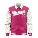 Custom Pink White Jacket