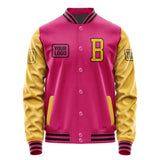 Custom Pink Yellow Jacket JA131319131717191917