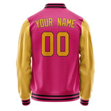 Custom Pink Yellow Jacket JA1313191317B31719
