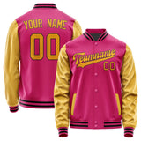 Custom Pink Yellow Jacket