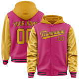 Custom Pink Yellow Jacket