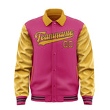 Custom Pink Yellow Jacket