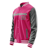 Custom Pink Dark Grey Jacket JA1313201318B21820