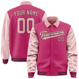 Custom Pink Light Pink Jacket