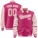 Custom Pink Light Pink Jacket