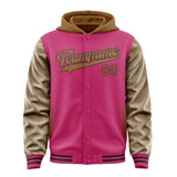 Custom Pink Khaki Jacket