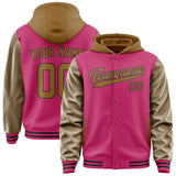 Custom Pink Khaki Jacket