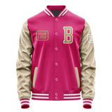 Custom Pink Light Khaki Jacket JA131325131818252518