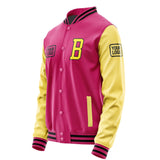 Custom Pink Light Yellow Jacket JA131326131717262617