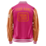 Custom Pink Orange Jacket JA131328131818282818