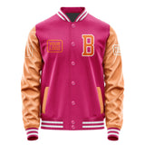 Custom Pink Orange Jacket JA131328131818282818