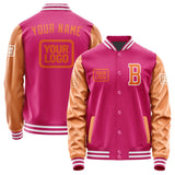 Custom Pink Orange Jacket JA131328131818282818