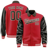 Custom Red Brown Jacket