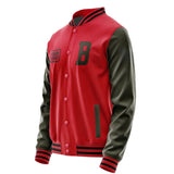 Custom Red Olive Jacket JA141402141717020217