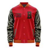 Custom Red Olive Jacket JA141402141917020217