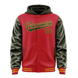 Custom Red Olive Jacket