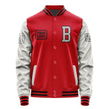 Custom Red Gray Jacket JA141404141717040417