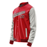 Custom Red Gray Jacket JA1414041417B31704