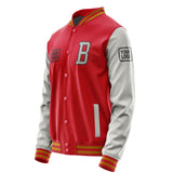 Custom Red Gray Jacket JA141404141917040417