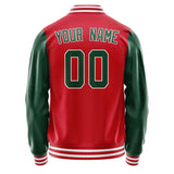 Custom Red Green Jacket JA1414051418B31805