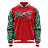 Custom Red Green Jacket JA1414051418B31805