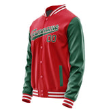 Custom Red Green Jacket JA1414051418B31805