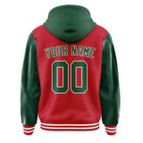 Custom Red Green Jacket