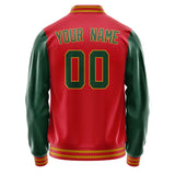 Custom Red Green Jacket JA1414051419B31905