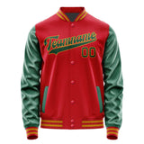 Custom Red Green Jacket JA1414051419B31905