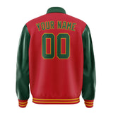 Custom Red Green Jacket