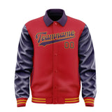 Custom Red Purple Jacket