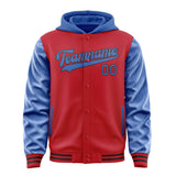 Custom Red Sky Blue Jacket
