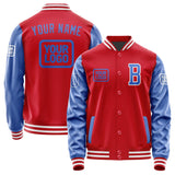 Custom Red Sky Blue Jacket