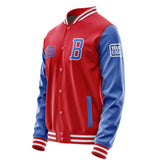 Custom Red Sky Blue Jacket JA141409141818090918