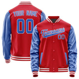 Custom Red Sky Blue Jacket