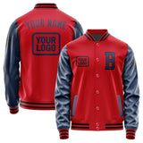 Custom Red Blue Jacket