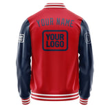 Custom Red Blue Jacket JA141410141818101018