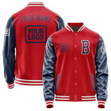 Custom Red Blue Jacket