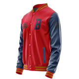 Custom Red Blue Jacket JA141410141917101017