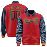 Custom Red Blue Jacket