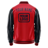 Custom Red Navy Jacket JA141411141717111117